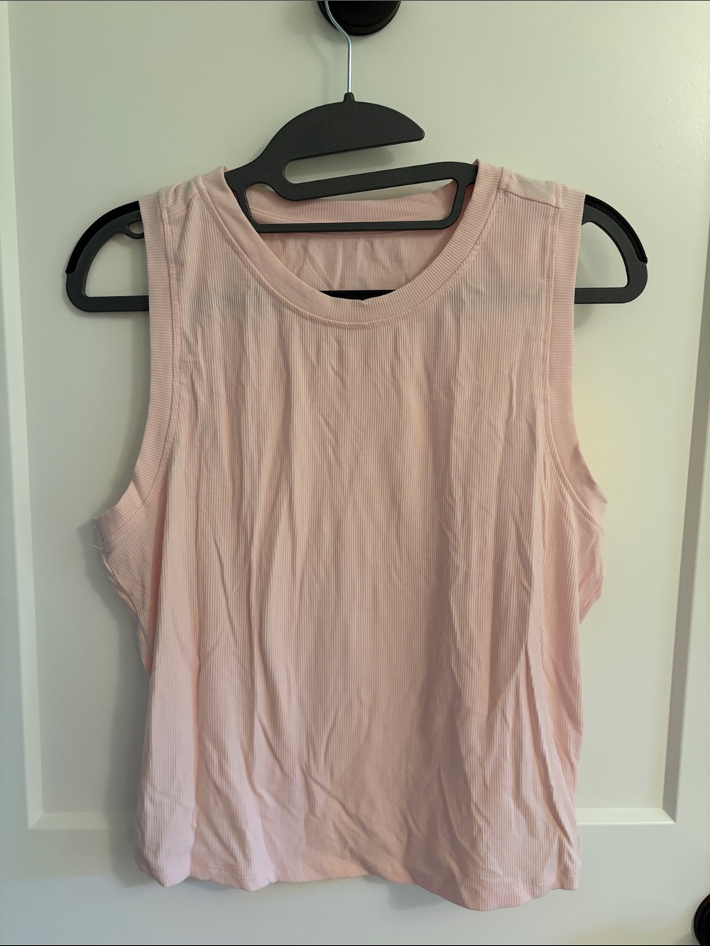 Everyday Ribbed Light Pink Tank Top
